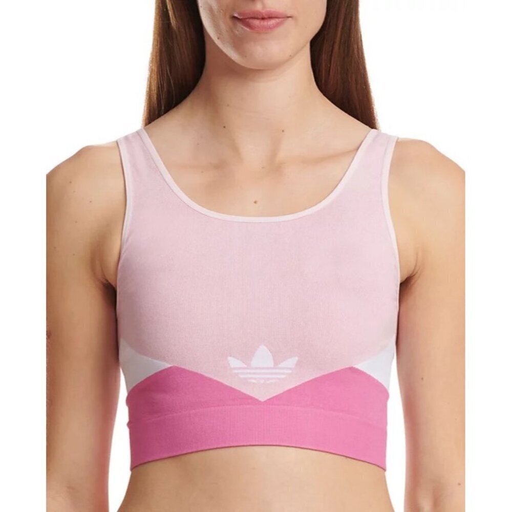 Adidas Womens Size XL Modern Flex Sports Bra Brami 4A3H73 in Pink $38 888